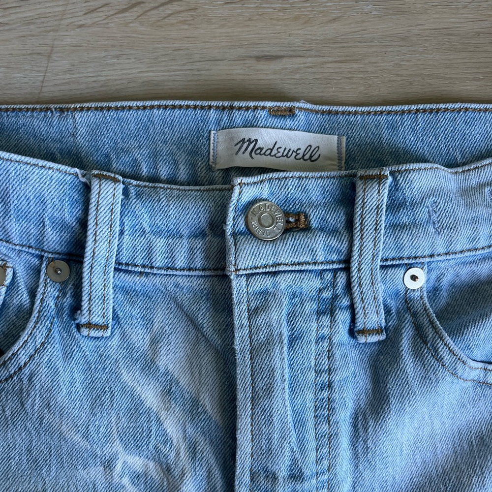Madewell Perfect Vintage Bleach Wash Jeans
